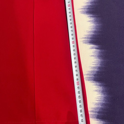 Lynne red flared pants like new, size M