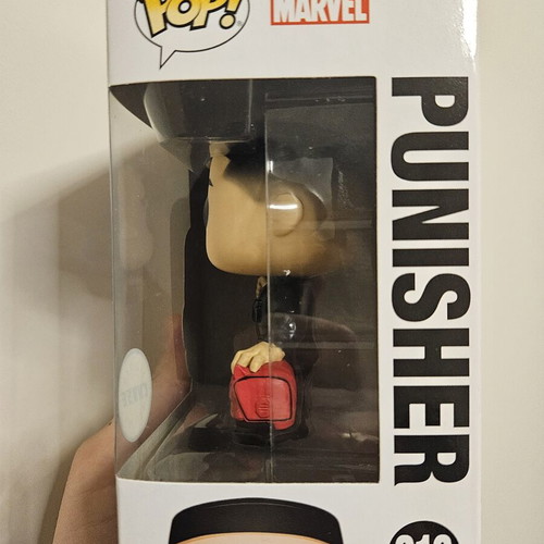 Punisher #216 Chase Funko Pop with Daredevil's Head like new