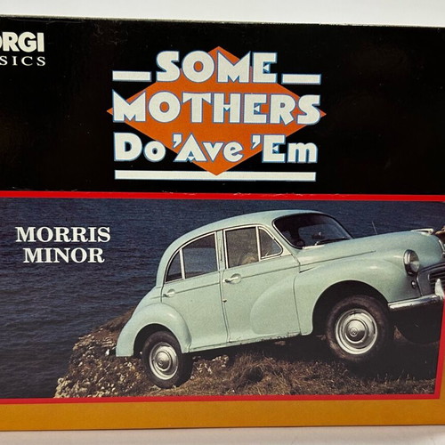 Corgi 1995 Classics 96758 Morris Minor Some Mothers Do Ave Em new