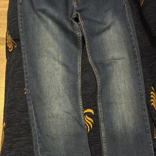 Men's jeans like new, size L, blue