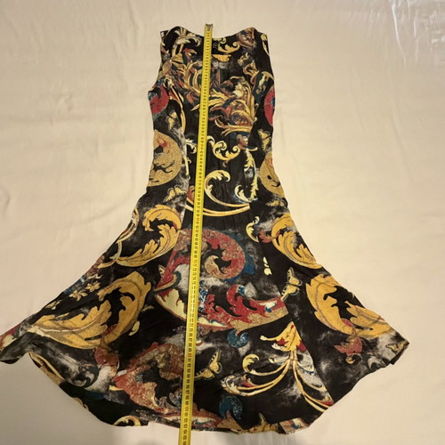 Roberto Cavalli multicolor sleeveless fit-and-flare dress like new