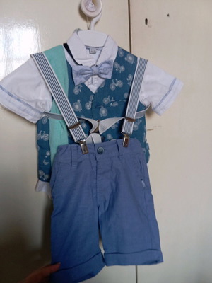 outfit for baptism for a boy 1-2 years old