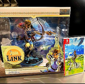 Zelda breath of the wild και link statue από F4F