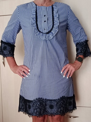Twenty 29 Mini Dress like new, blue, size L