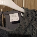 Φόρεμα Zara μαύρο τούλινο με φόδρα, 116cm, σαν καινούργιο