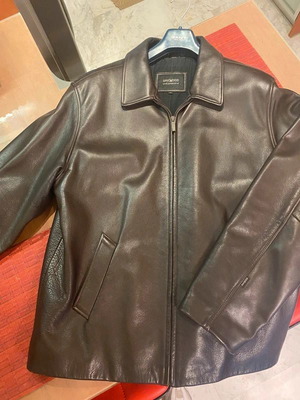 Oakwood leather jacket XL brown like new