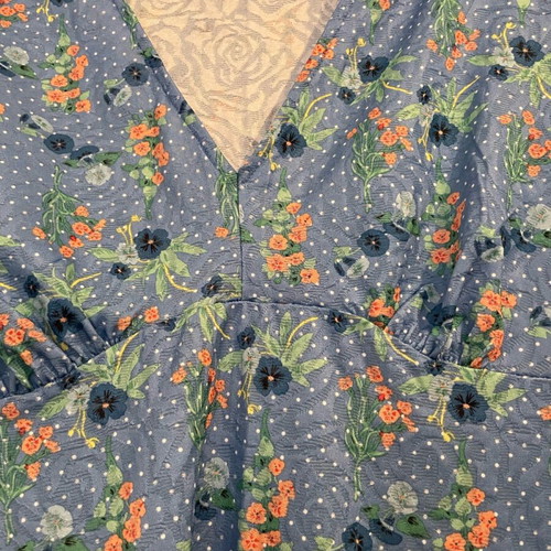 Peacocks v neck summer dress like new, size UK 16 EU 44