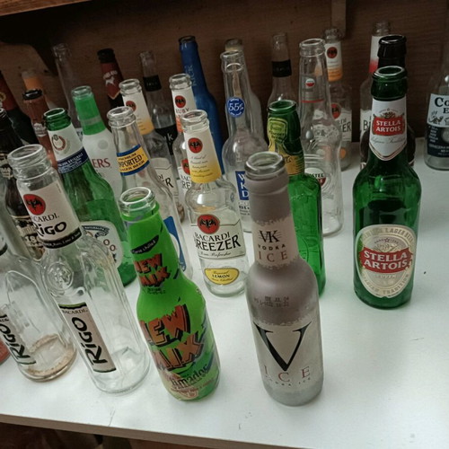 Bottle collection used, pack of 42 pieces