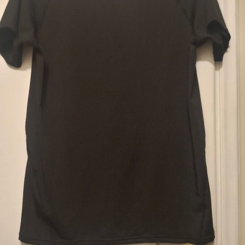 Black elastic gym t-shirt, size 3XL