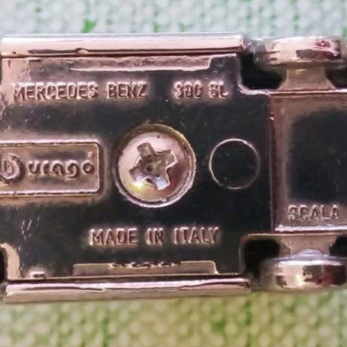 Mercedes Benz 300 SL Bburago vintage μεταλλικό μπρελόκ σαν καινούργιο, made in Italy
