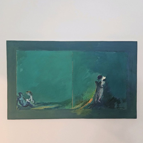 Painting by Kokkinidis like new