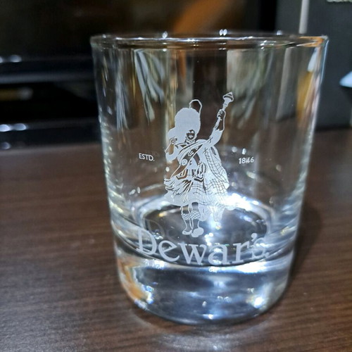 Dewar's whiskey glasses new, set of 6 pieces