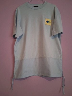 Jacquemus summer tshirt used, turquoise, size L