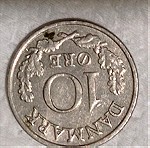  νόμισμα Δανίας του 1971 Νο132