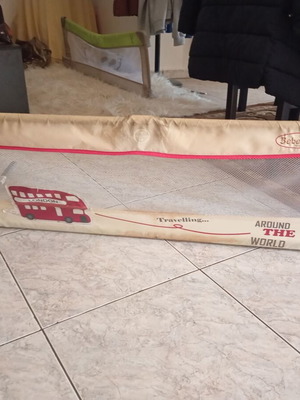 Bed rail used, height 45 cm and length 120 cm