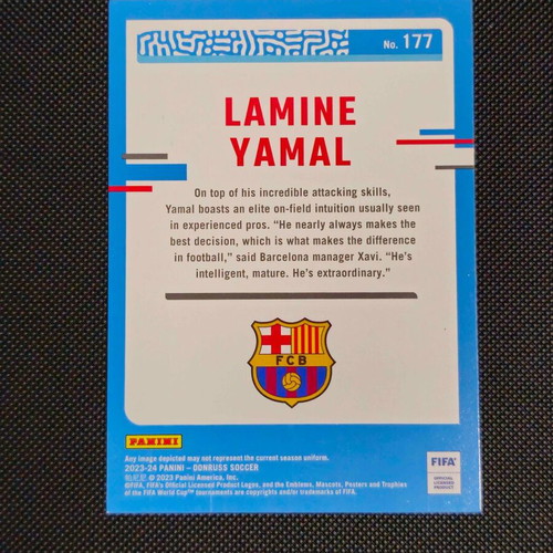 Panini Donruss Lamine Yamal Rated Rookie Base Barcelona 2023-24 card new