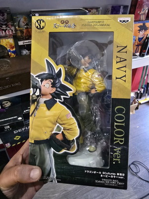 Dragon Ball Son Goku SCultures Navy Color ver. καινούριο