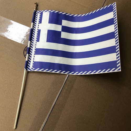 Parade flags new, pack of 20, paper with cross