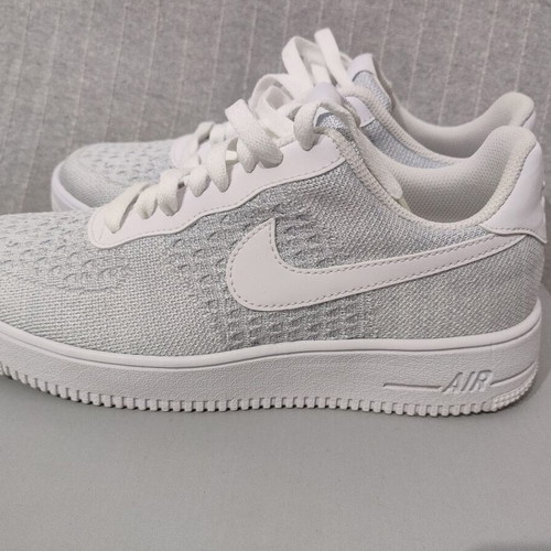 Nike Air Force 1 Flyknit 2.0 sneakers size 42.5 like new, white