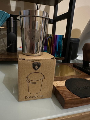 Eureka dosing cup 58mm new with box
