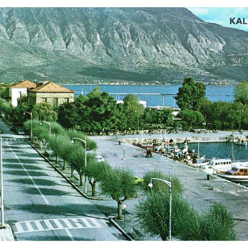 Collectible postcards used, pack of 10, 1965-80