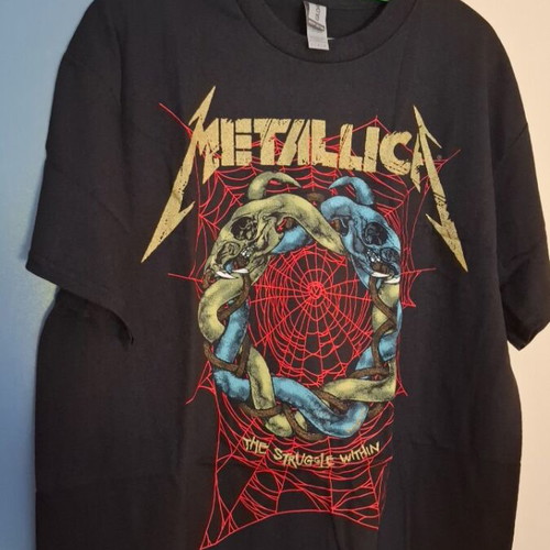 Metallica licensed T-shirt Gildan, black, size L