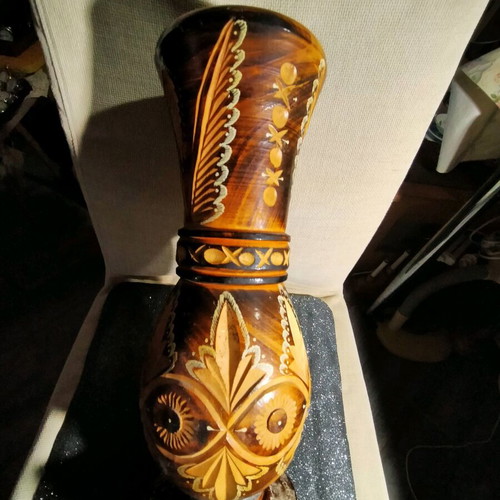 Wooden decorative item used