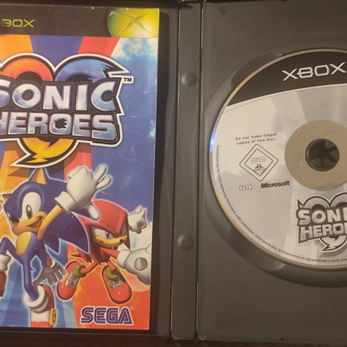 Sonic Heroes Xbox original μεταχειρισμένο παιχνίδι