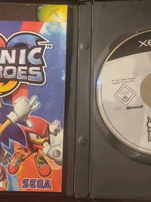 Sonic Heroes Xbox original μεταχειρισμένο παιχνίδι