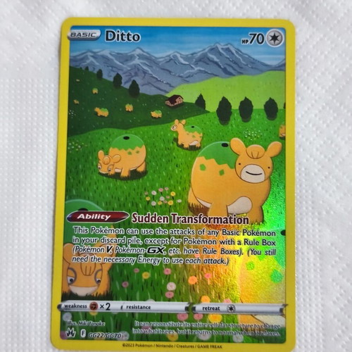 Ditto Pokemon card
