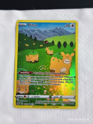 Ditto Pokemon card