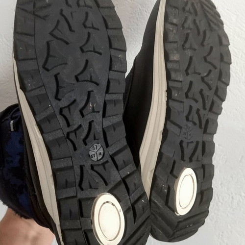Crivit children's snow boots blue-black size 37