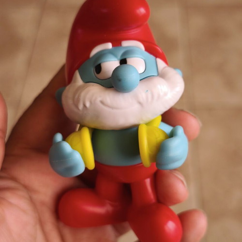 Papa Smurf figure 2024, like new, 9cm tall