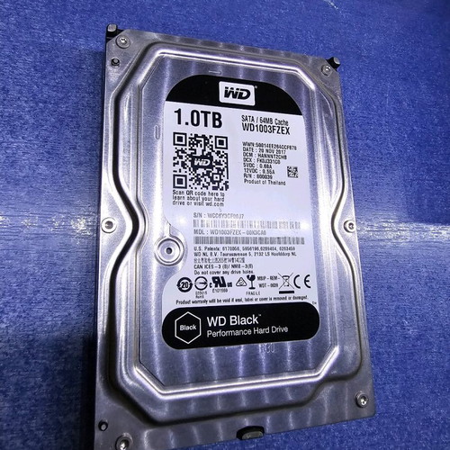 Western Digital Black 1TB HDD hard drive 3.5" SATA III like new