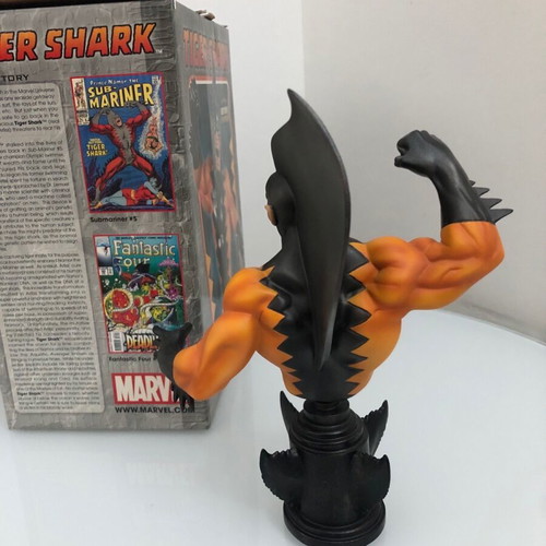 Tiger Shark Bowen Bust new, limited edition, Marvel Comics Avengers