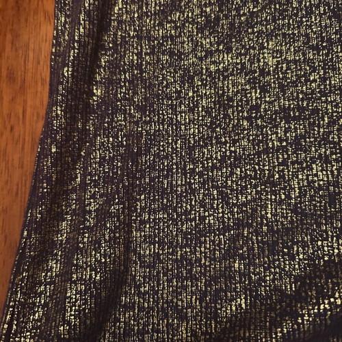 Madlen sleeveless top like new, purple and gold, size S