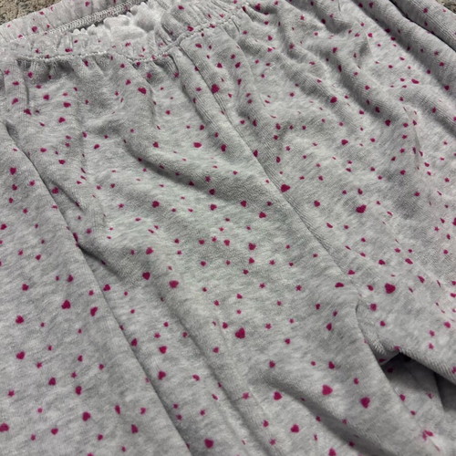 Velour pajamas new, size L, gray and pink Galaxy