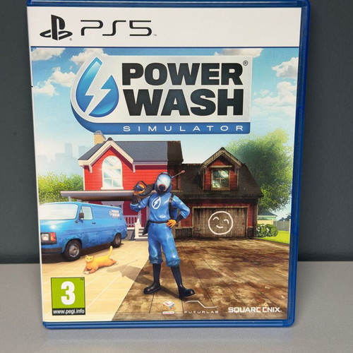 PowerWash Simulator PS5 game like new