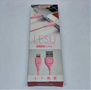 USB καλώδιο για συσκευές Apple - Ροζ