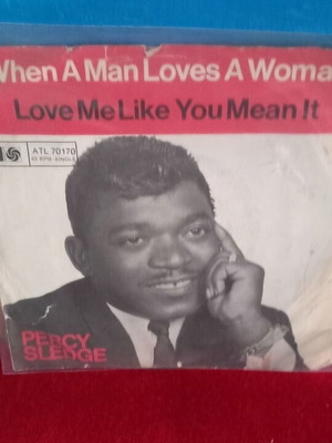 When A Man Loves A Woman record used, blues, collectible