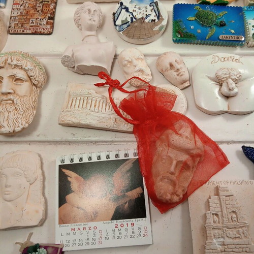 Collection of 32 new collectible magnets from Italian islands, Constantinople and ancient Greece