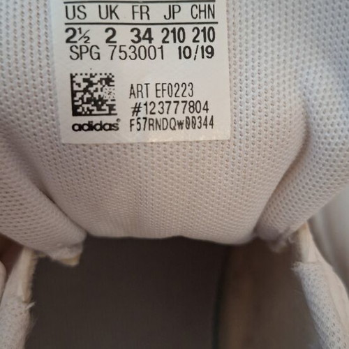 Stan Smith kids sneakers white green, like new, size 34