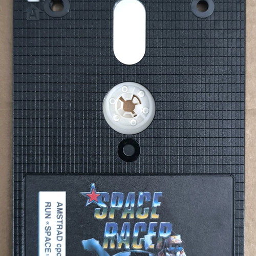Space Racer (Loriciels) Amstrad Disk used