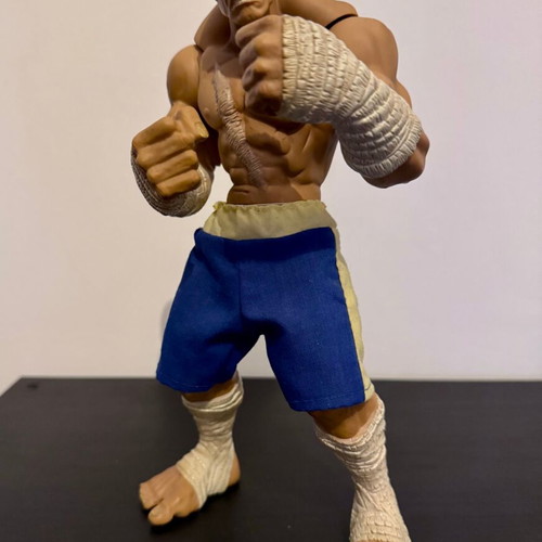 Sagat Street Fighter figure used, collectible Limited Edition