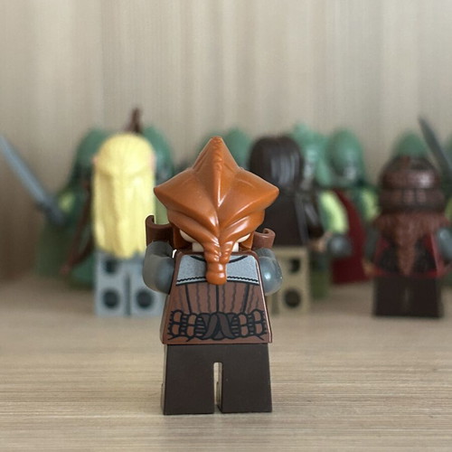 Lego Nori the Dwarf Hobbit Lord of the Rings minifigure excellent condition