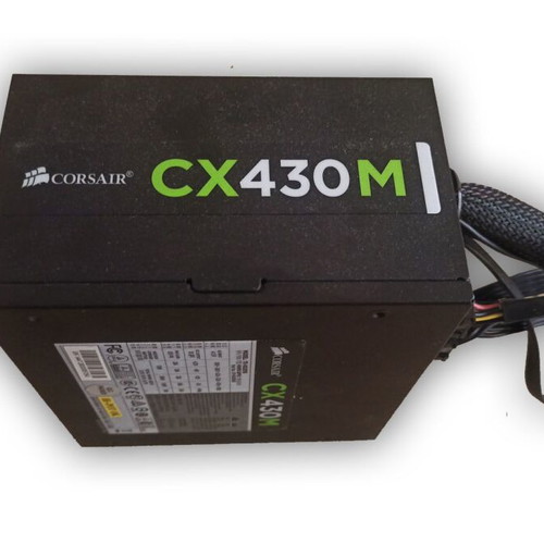 Corsair CX430M Modular Power Supply 430 Watts 80 Plus like new
