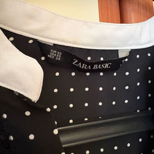Mini Zara polka dot dress like new, XS