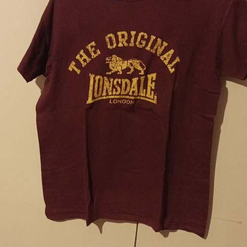 Bordeaux long-sleeve men's t-shirt small used
