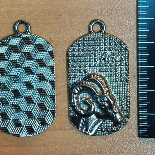 Zodiac pendant Aries new, lot of 10 pieces, 5 cm