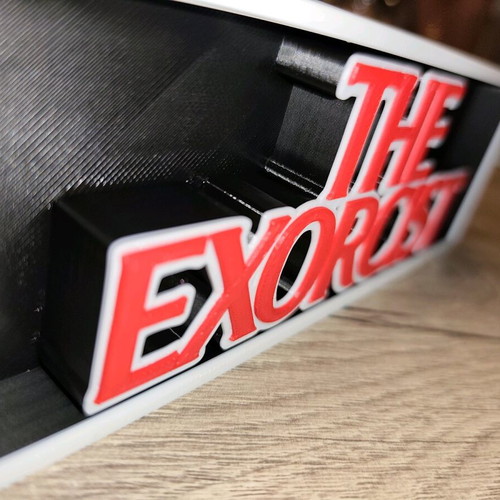 3D Printed The Exorcist Logo new for Home Cinema